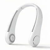 Portable Neck Fan Hands Free Bladeless Neck Fan, 360° Cooling Hanging Fan, 3 Wind Speed Personal Neck Fan